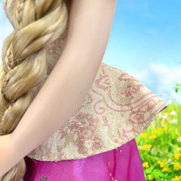 OOAK Disney Parks Marie Osmond Porcelain Princess Tangled Rapunzel Doll 19.5” - Picture 9 of 10
